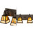 Naugatuck 4 - Light Vanity Light