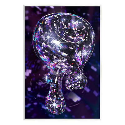 Art abstrait abstrait sur plaque disco par Ziwei Li
