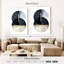 Impression sur toile sur fond bleu marine foncé-2029848391