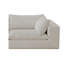 Canapé 78,87 po 2 places - blanc-958650637