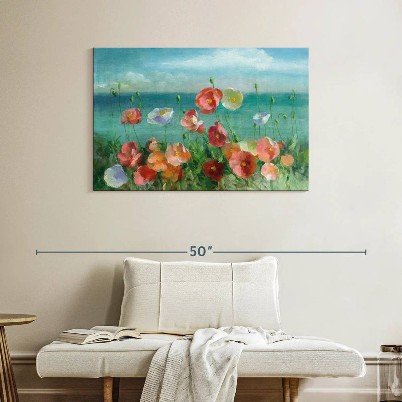 Coquelicots Harnek, H 26 po x l 39 po