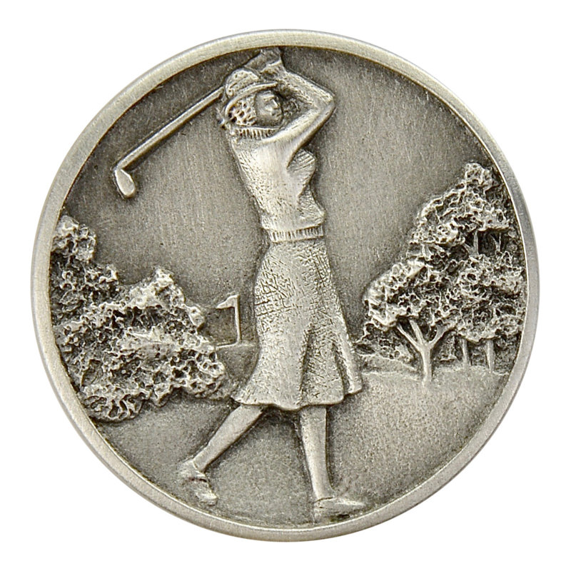 Poignée ronde Great Diamonds 1,125 po, Étain antique