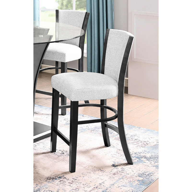 Chaises d'appoint rembourrées Modern, Blanc