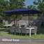 Parasol en porte-à-faux rectangulaire Sayhaan -219843723-260449155