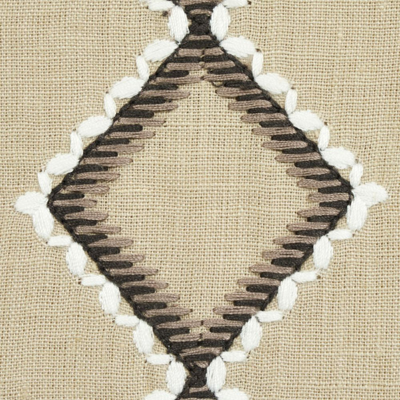 Tissu de broderie Branson, Taupe