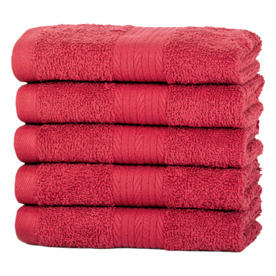 Gant de toilette 100% coton 12 x 12 pouces très absorbant