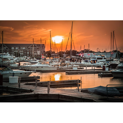 Racine, WI - Wrapped Canvas Print