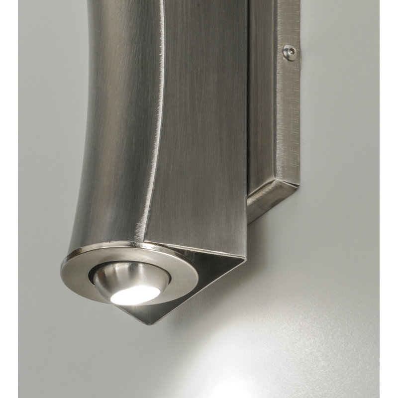 2 - Light LED Flush Mounted Sconce