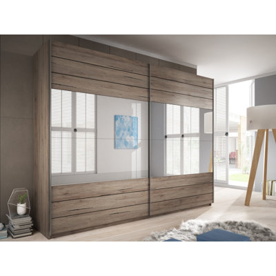 Gundelinda 2 Door Manufactured Wood Wardrobe
