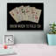 «Know When to Fold 'em» par Cindy Jacobs, estampe numérique sur toile, 16 po x 12 po-1684631602