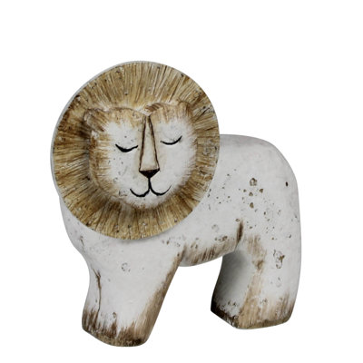 Lion, bois