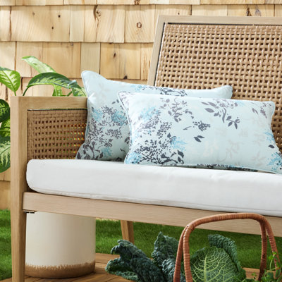 Ensemble de 2 coussins décoratifs d'extérieur MARTHA STEWART, 18 po