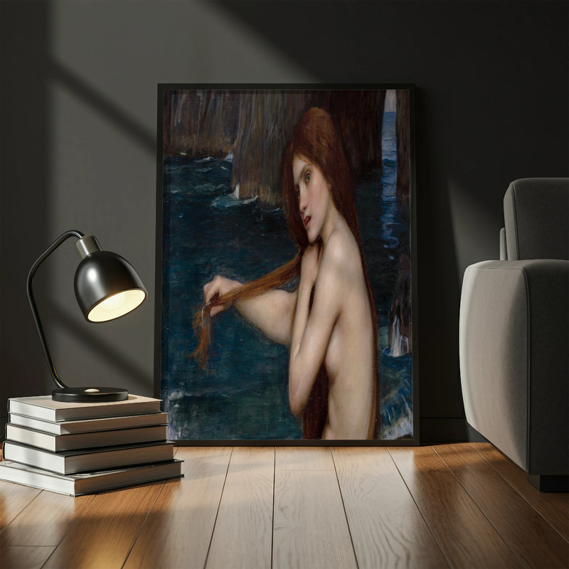 Wyche 1 Piece Floater Frame Wall Art, 8x10