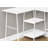 Computer Desk, Home Office, Corner, Storage Shelves, 48"l, L Shape, Work, Laptop, Laminate, Metal, Contemporary, Modern-456804599