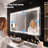 Dokes Filleted Corner LED Bathroom Vanity  Mirror Passed ETL Certification-288237836