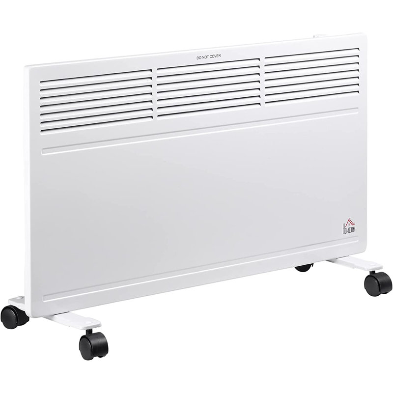 Electric Standing Patio Heater, White