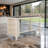 Sarbash White Oak with Black Dining Table