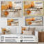 Georgean Orange Impressions II - Abstract Collages, art mural-1080306966-1080306987-1110774562
