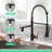 Kitchen Faucet With Pull Down Sprayer, Single Handle Single Lever Kitchen Sink Faucet-117238049