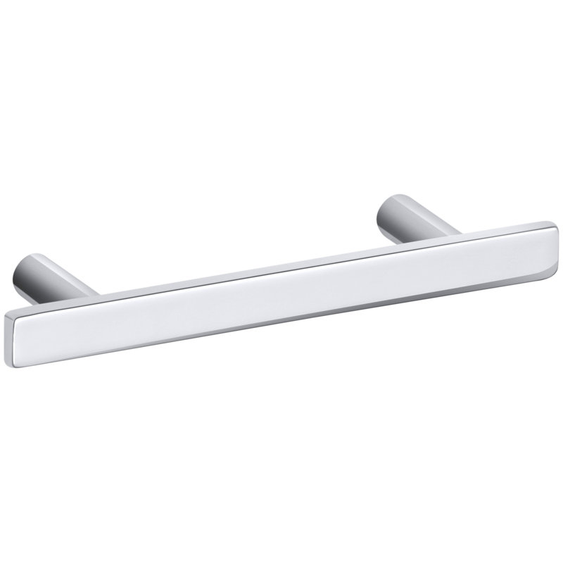Stillness 3" Drawer Pull, Chrome poli