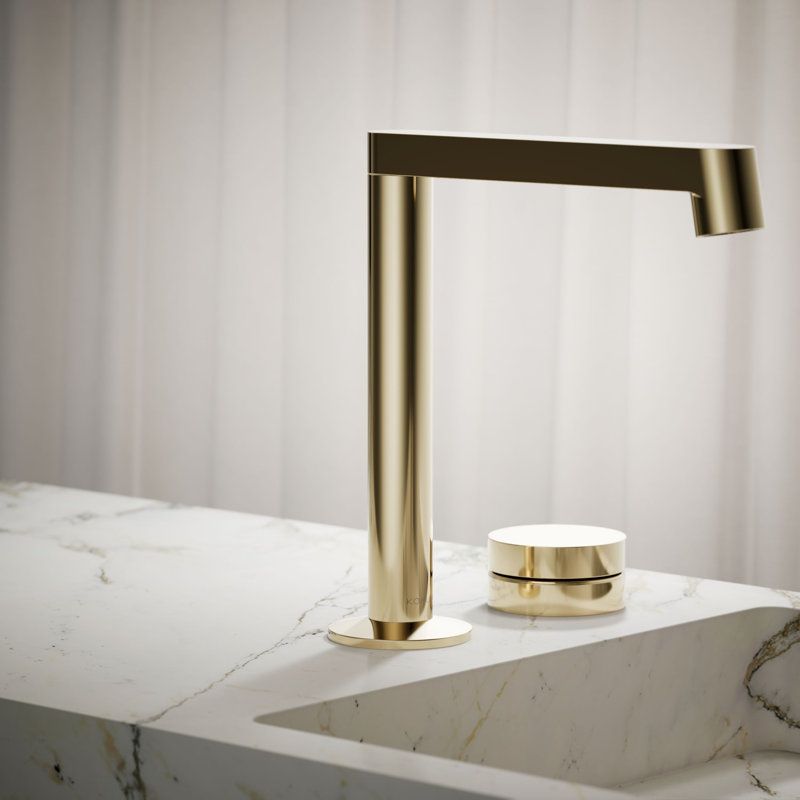 Components Bathroom Sink Rocker Handle, Gold