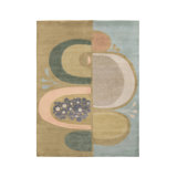 Hand Knotted Geometric Area Rug