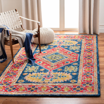 Donneta Hand Tufted Wool Oriental Rug