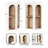Wooden Corner Shelf Cabinet-970567301