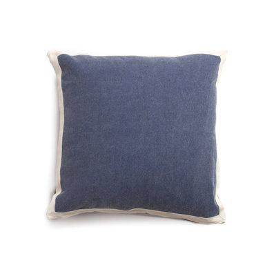 Corra Cotton Navy Pillow