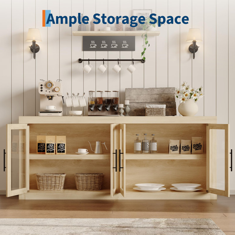 80cm Kitchen Pantry, Yellow