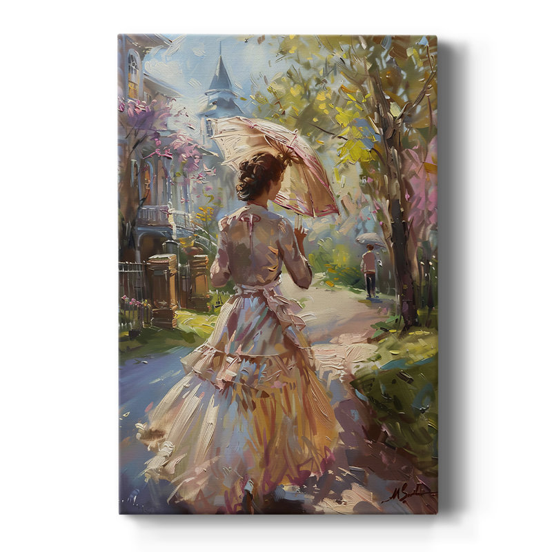 WOMEN Series DCL XXV - Toile tendue avec châssis Premium - Prêt à être accroché, H 18 po x l 12 po
