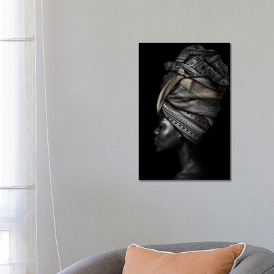 African Woman by Danilo De Alexandria - Wrapped Canvas Gallery-Wrapped Canvas Giclée