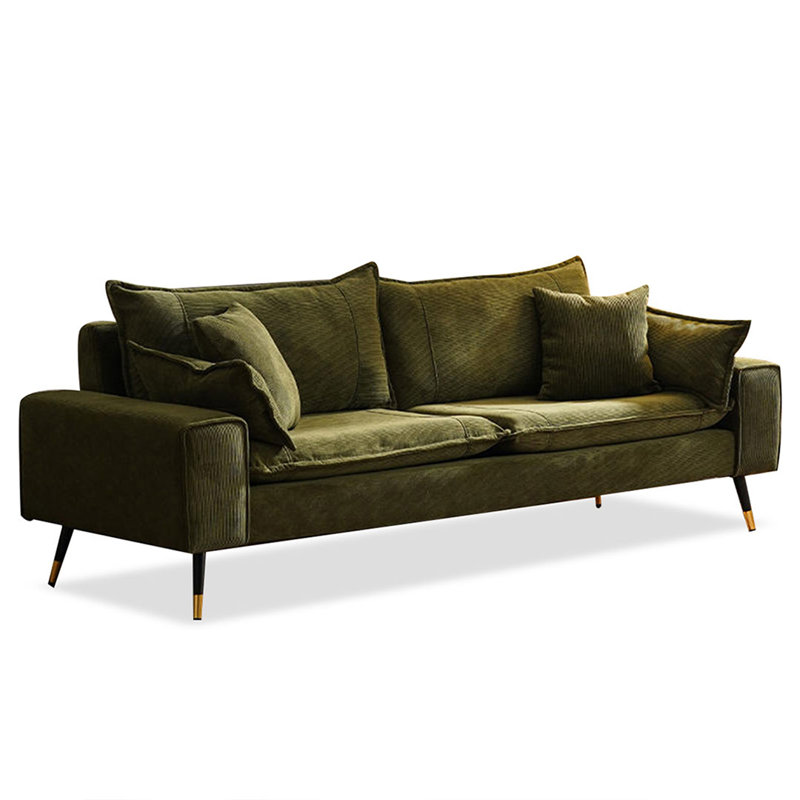 " Corduroy Loveseat, H 31,50 po x L 70,87 po x l 29,13 po
