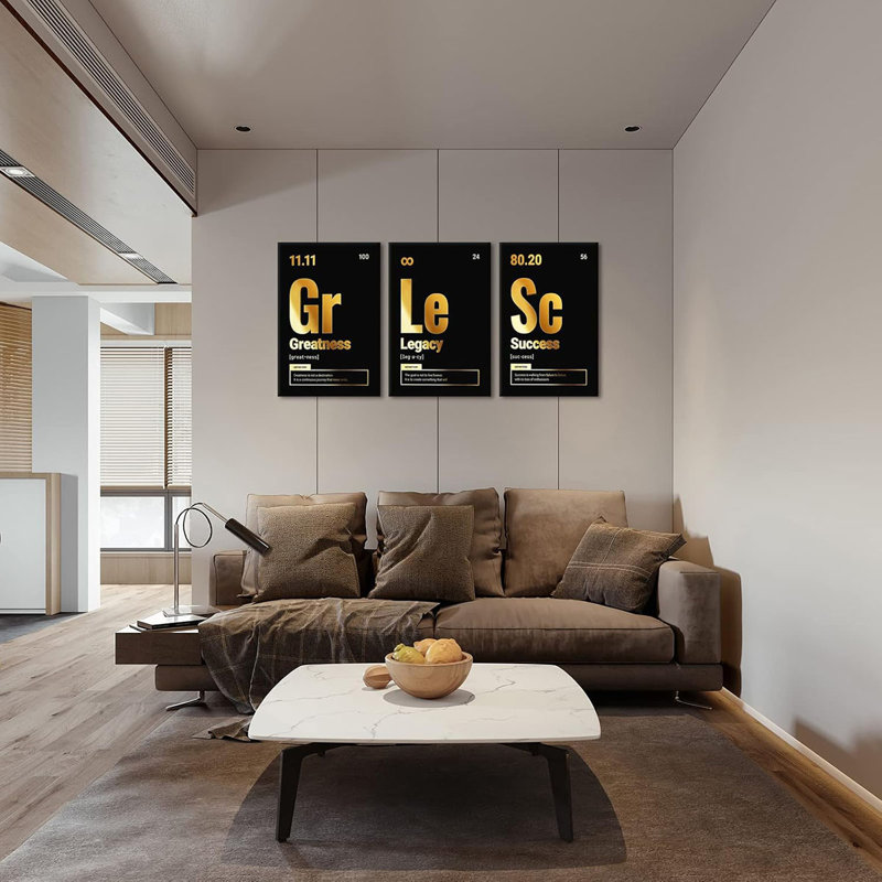 3 Piece Wrapped Canvas Print