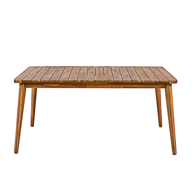 Wood Outdoor Dining Table