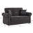 Sara 63 in. Fabric Upholstered 2-Seater 3-in-1 Sleeper Loveseat Sofa Bed with Storage-1232330735