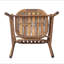 Chaise de salle à manger avec coussin Meja, ensemble de 2