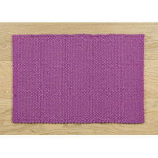 Solid Colour Wool Area Rug