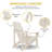 Grandview Solid Wood Adirondack Chair-272409379