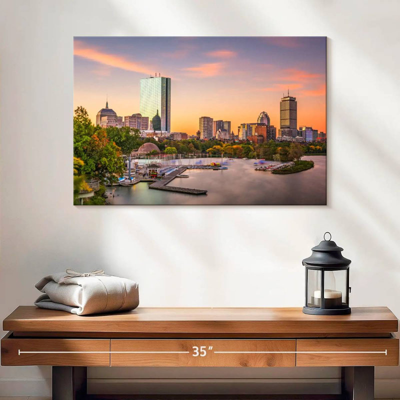 Horizon de Sirci à Boston, H 16 po x l 24 po
