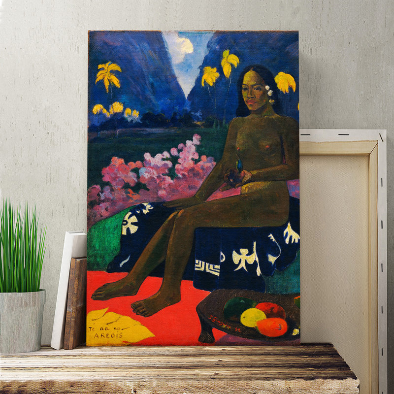 Paul Gauguin - Wrapped Canvas Painting, 76cm H x 50cm W