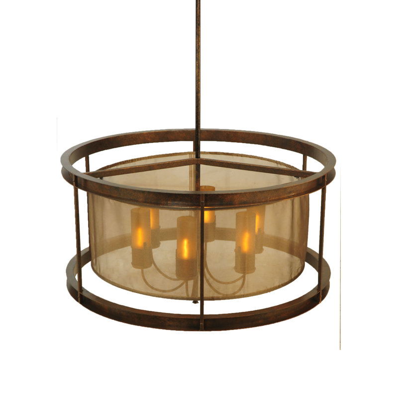 Metro Fusion 6 - Light Chandelier