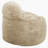 Convertible Memory Foam Bean Bag Chair, 2-in-1 Sofa Chair, Beige