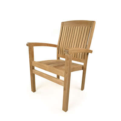 Stackable Outdoor Patio Dining Armchair