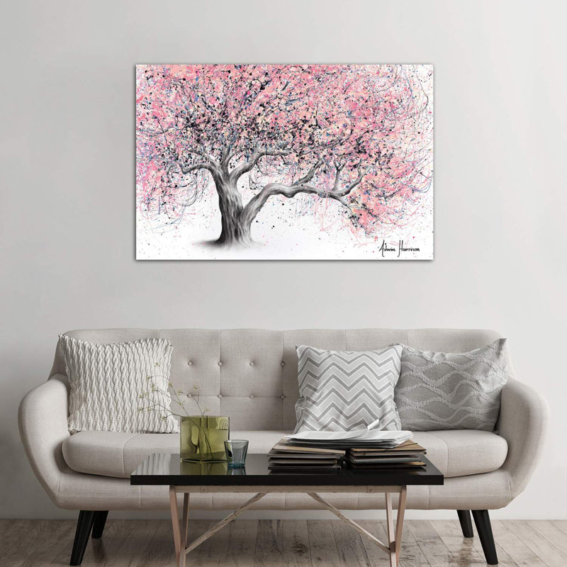 Taffy Blossom Tree by Ashvin Harrison - Wrapped Canvas Print, 152.5 cm H x 101.5 cm W