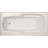Entre 60'' x 32'' Soaking Fiberglass Bathtub-9228097-88750677