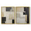 ABSTRACT Series CCCCL XXVI - Impression encadrée de qualité supérieure - prête à être accrochée - aucun clou requis - aucun clou requis-1939011800-1939011803