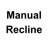 James Manual Leather Match Rocking Recliner-106885387