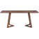 Stipe Walnut Solid Wood Dining Table
