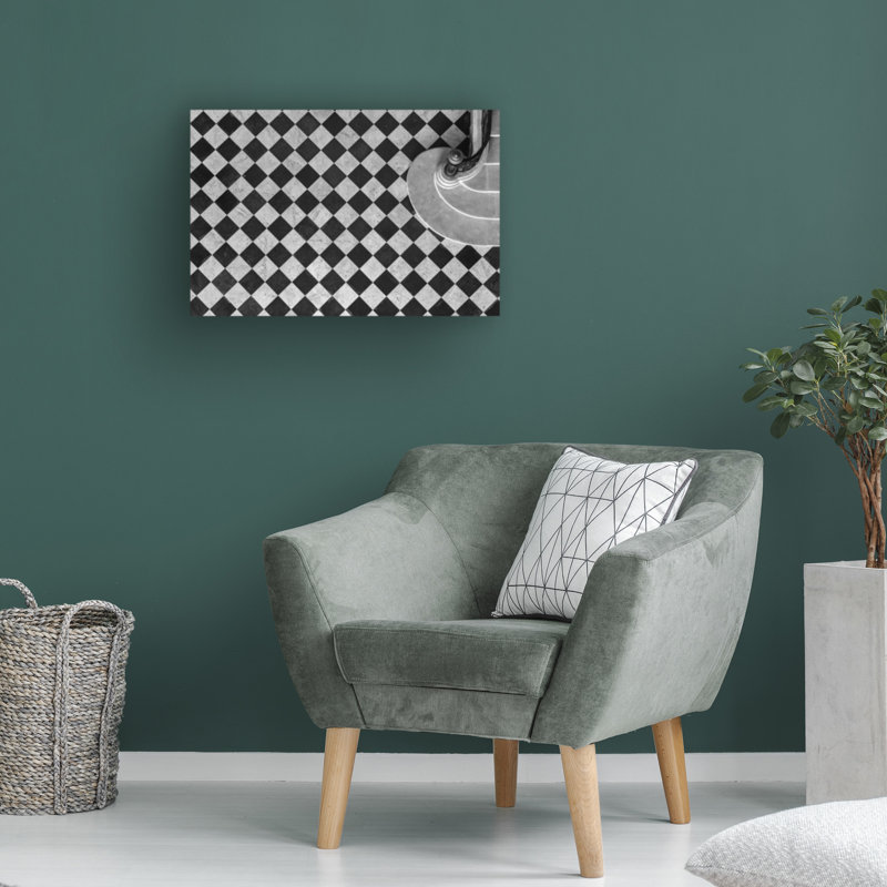 Art sur toile d'escalier Jean-Louis VIRETTI, H 16 po x l 24 po